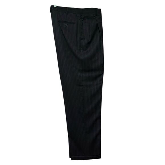 Joseph & Feiss International Pinstriped Dress Pants Men’s 41/32 - Picture 3 of 6